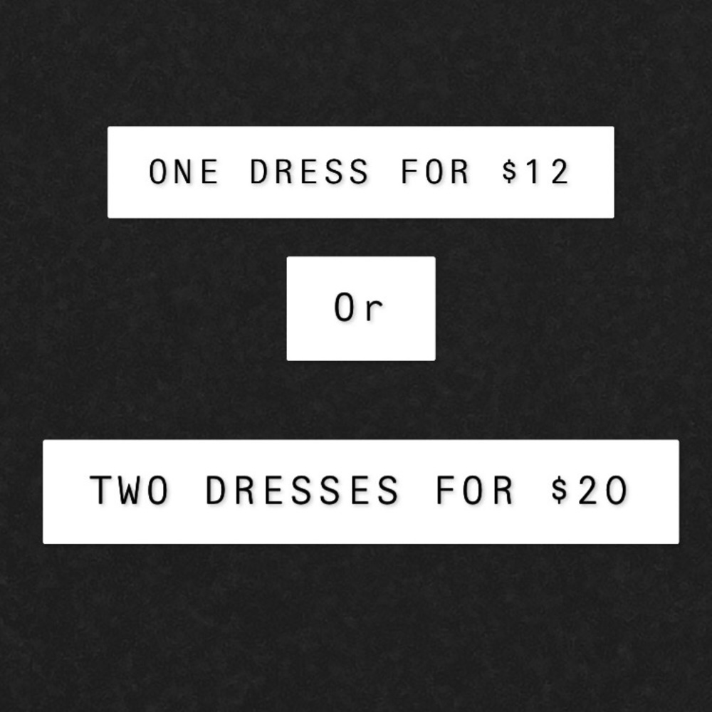 BUNDLE DRESSES